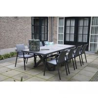 Stapelstoel Fardau nuance - zwart