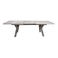 Uittrektafel Castilla Pardo 204/264x102 cm - beige