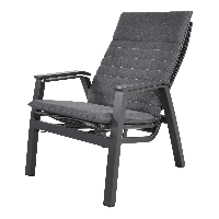 Loungestoel Allegro - grijs