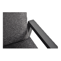 Loungebank Ohio 3-pers - grijs