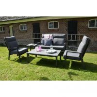 Loungebank Ohio 2-pers - grijs