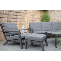 Loungestoel Down Town - grijs