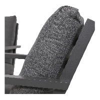 Loungestoel Down Town - grijs