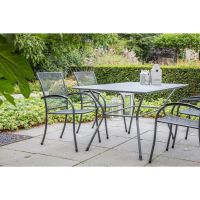 Tuintafel Nordic 145x90 cm - grijs