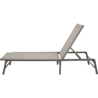 Lazzaro ligbed - antraciet