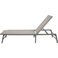 Lazzaro ligbed - antraciet