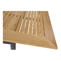 Uittrektafel Monza 152/210x89 cm - antraciet