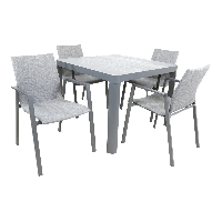 Stapelstoel Fardau nuance - zwart