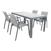 Stapelstoel Fardau nuance - zwart