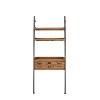 Edgar wandrek hout + lades - naturel