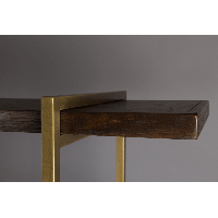 Class wandrek MDF 40x140x146 cm bruin/goud