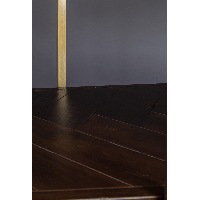 Class wandrek MDF 40x140x146 cm bruin/goud
