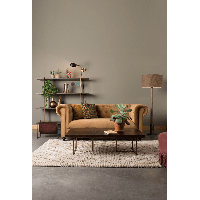 Class wandrek MDF 40x140x146 cm bruin/goud