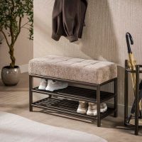 Fraaai Felice schoenenbank 85 cm - bruin