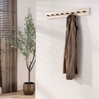 Fraaai Bruno kapstok 8 haken keramiek - beige