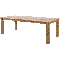 Tuintafel recycled teak 240x100 cm - naturel