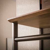 Fraaai Brano kapstok 6 haken - bruin