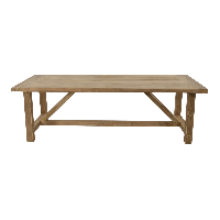 Tuintafel Castle recycled teak 240x100 cm - naturel