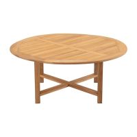 Teak tafel ø180x75cm