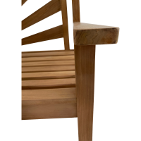 Sunburst tuinbank teak 156 cm - bruin