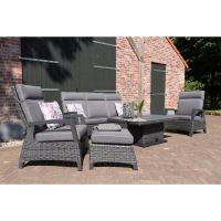 Loungetafel verstelbaar Soho Forte 130x75 cm - antraciet