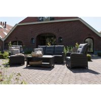 Loungebank Soho Forte - antraciet