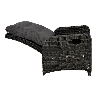 Loungestoel Soho Forte - antraciet