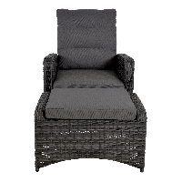 Loungestoel Soho Forte - antraciet