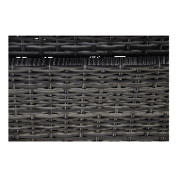 Loungetafel verstelbaar Soho Forte 130x75 cm - antraciet