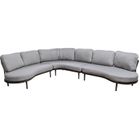 Durban loungehoekset - grijs