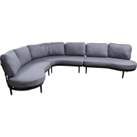 Durban loungehoekset - grijs