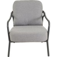 Durban loungestoel - grijs