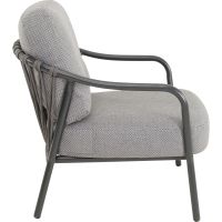 Durban loungestoel - grijs