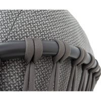 Durban loungestoel - grijs