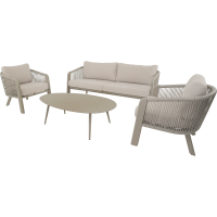 Tanoa loungeset - taupe