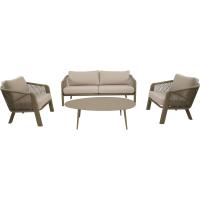 Tanoa loungeset - taupe