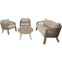 Tanoa loungeset - taupe