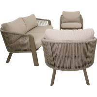 Tanoa loungeset - taupe