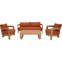 Mylo loungeset - terracotta