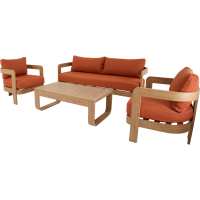 Mylo loungeset - terracotta