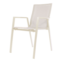 Tarragona stapelbare tuinstoel - créme