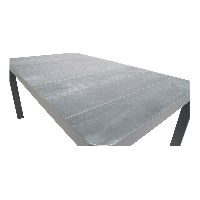 Tuintafel castilla onbonte 160x90 cm - lichtgrijs