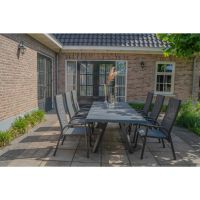 Tuintafel Castilla nuance 243x103 cm - antraciet