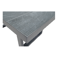 Lounge tafel hoog Prato 2.0 nuance 140x85 cm - antraciet