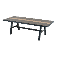 Uittrektafel Brixton - antraciet