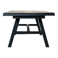 Uittrektafel Brixton - antraciet