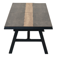 Uittrektafel Brixton - antraciet