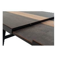 Uittrektafel Brixton - antraciet