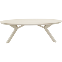 Davos tuintafel ovaal 220x120 cm - créme