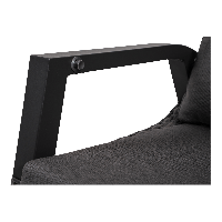 Loungebank Treviso Forte - antraciet